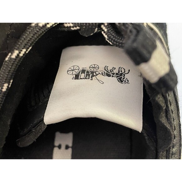 Coach Citysole  Runner Women’s Size 10 B Black White Sneakers Shoes Lace Up - Picture 10 of 12